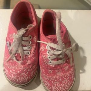 Little girl vans shoes
